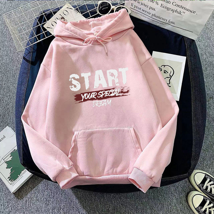 Women's hoodie with motivational lettering Lisslune 1772612852
