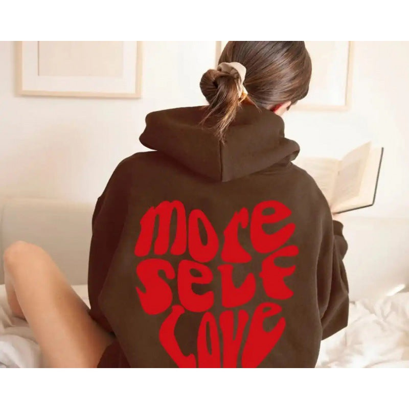 Women's hoodie with eye-catching print and oversized fit Lisslune