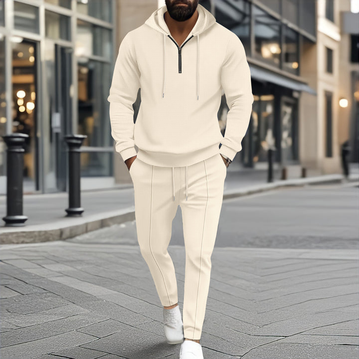 Men's casual hoodie and jogger set Lisslune