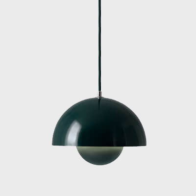 Lisslune | Nordic Macaron 1-Light Half-Circle Dome Pendant Light