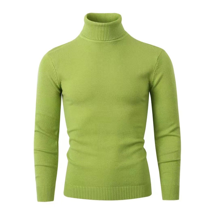 Men's turtleneck sweater made of high-quality cotton Lisslune