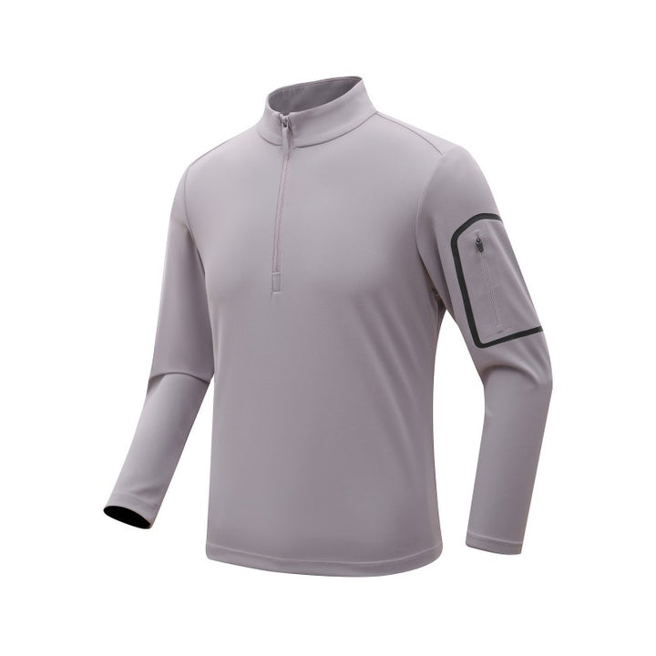 Men's Functional Pullover with Half Zipper Lisslune