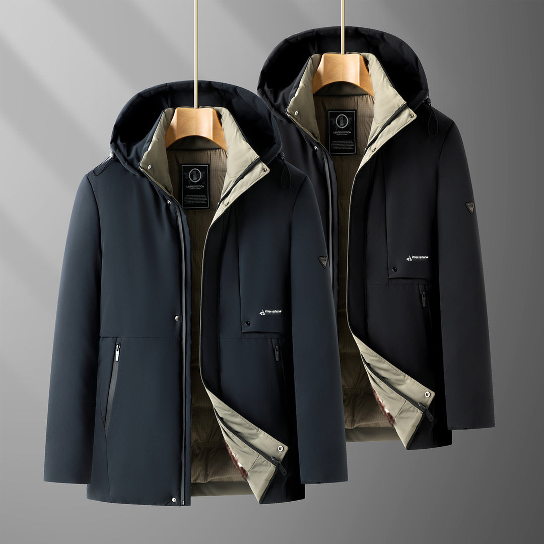 Men's Technical Functional Jacket with Generous Hood Lisslune