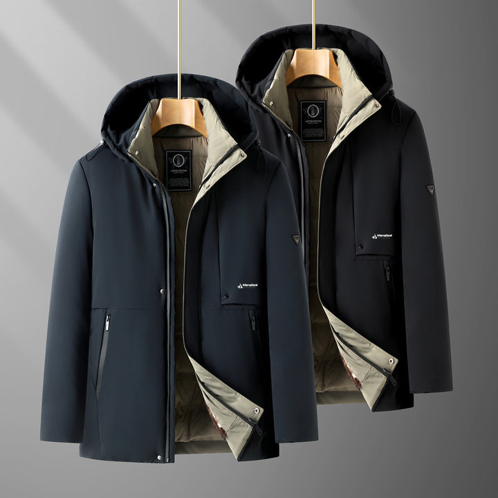 Men's Technical Functional Jacket with Generous Hood Lisslune