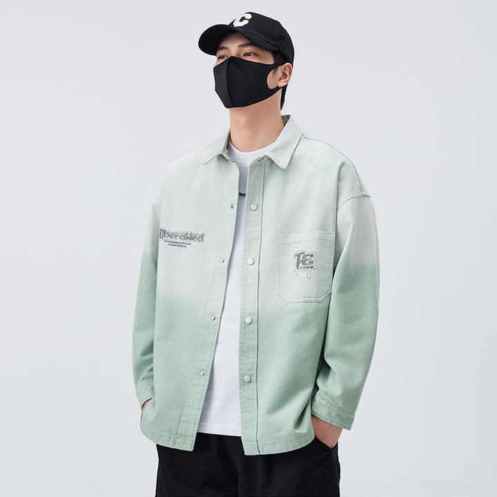 Men's Casual Overshirt Jacket with Unique Design Lisslune