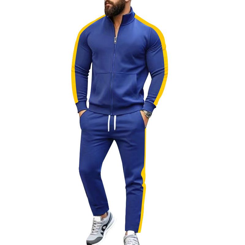 Men's sporty hoodie jacket and jogging pants set Lisslune