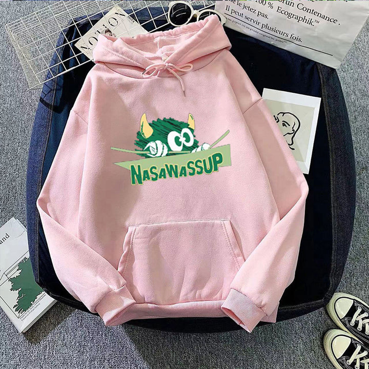 Women's hoodie with playful motif Lisslune