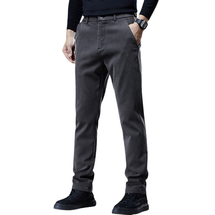 Men's Stylish Chino Pants with Practical Side Pockets Lisslune