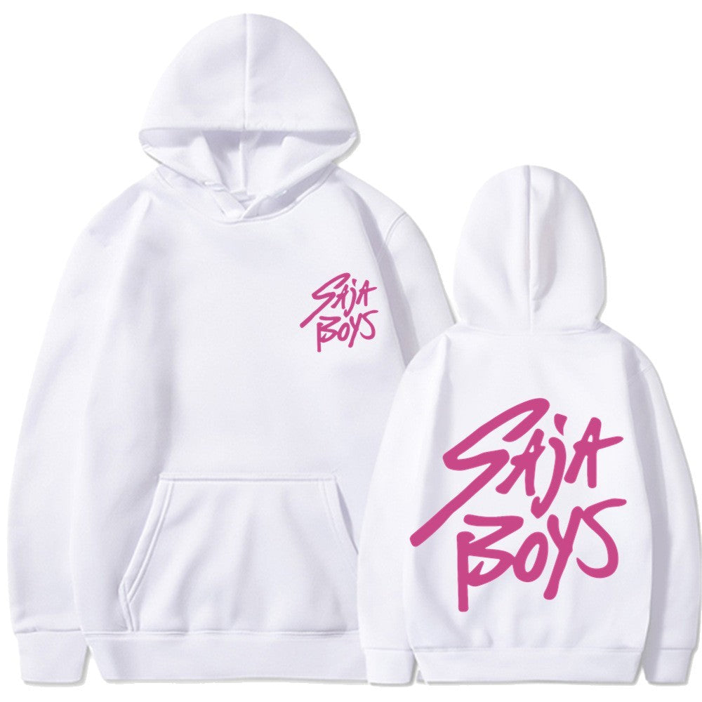 Women's hoodie with distinctive lettering and kangaroo pocket Lisslune