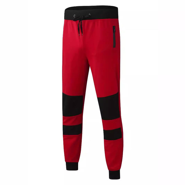 Men's Sporty Jogging Pants with Practical Zippered Pockets Lisslune