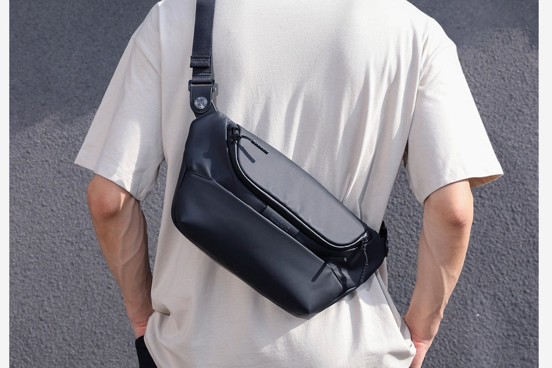 Lisslune | Trendy Men's Crossbody Chest Bag - Sporty Waist Pack