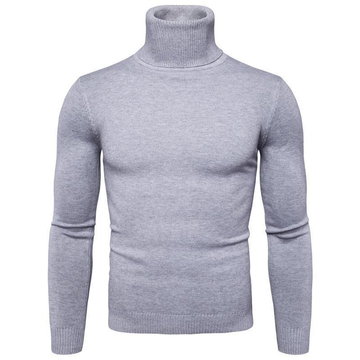Men's turtleneck sweater made of fine merino wool Lisslune