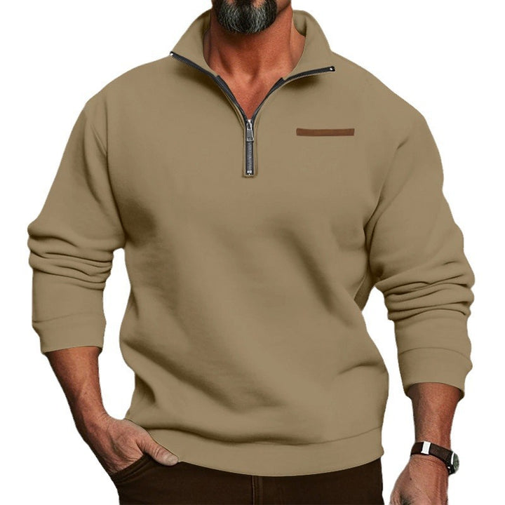 Men's Fleece Sweatshirt with Zip Lisslune
