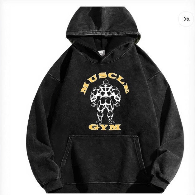 Ladies hoodie with inspiring fitness motif Lisslune