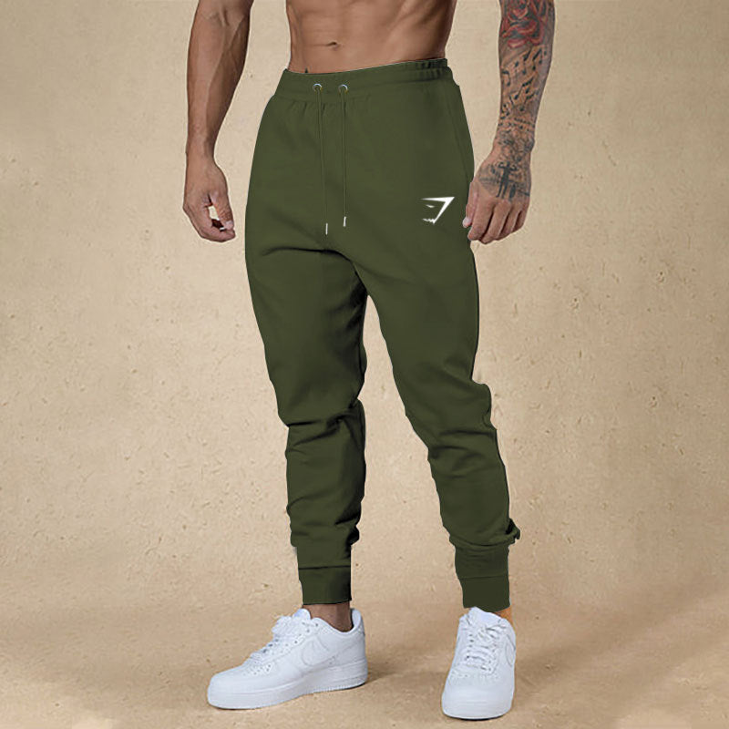 Men's sporty jogging pants with innovative drawstring and elastic waistband Lisslune