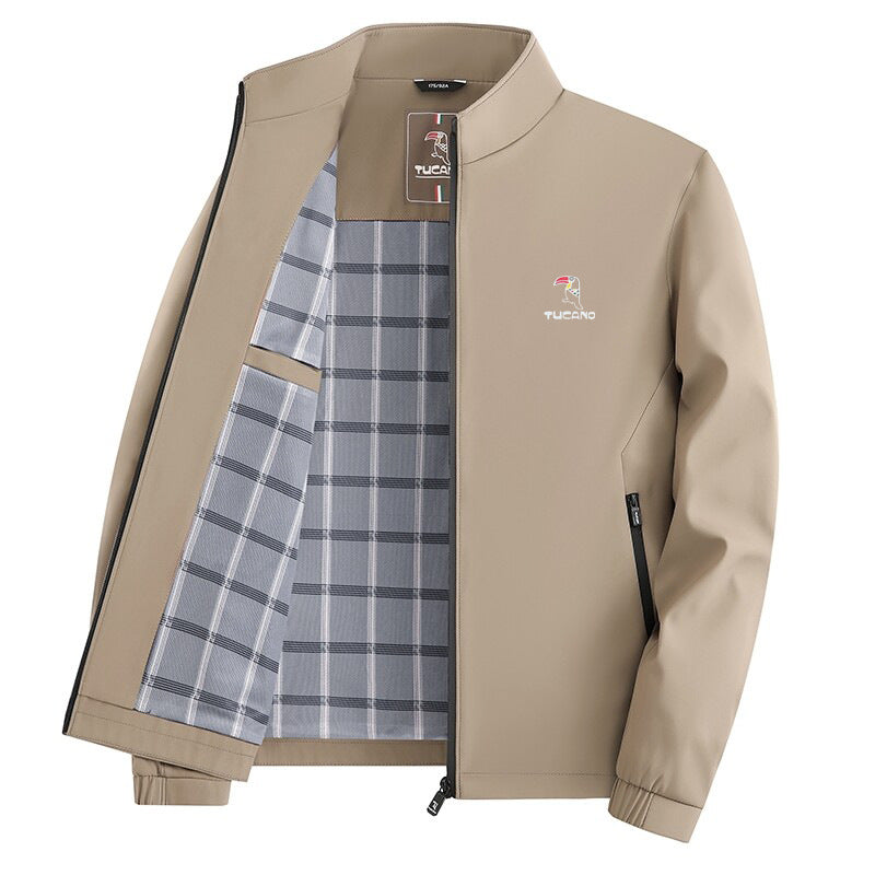 Men's Modern Leisure Jacket with Innovative Design Lisslune