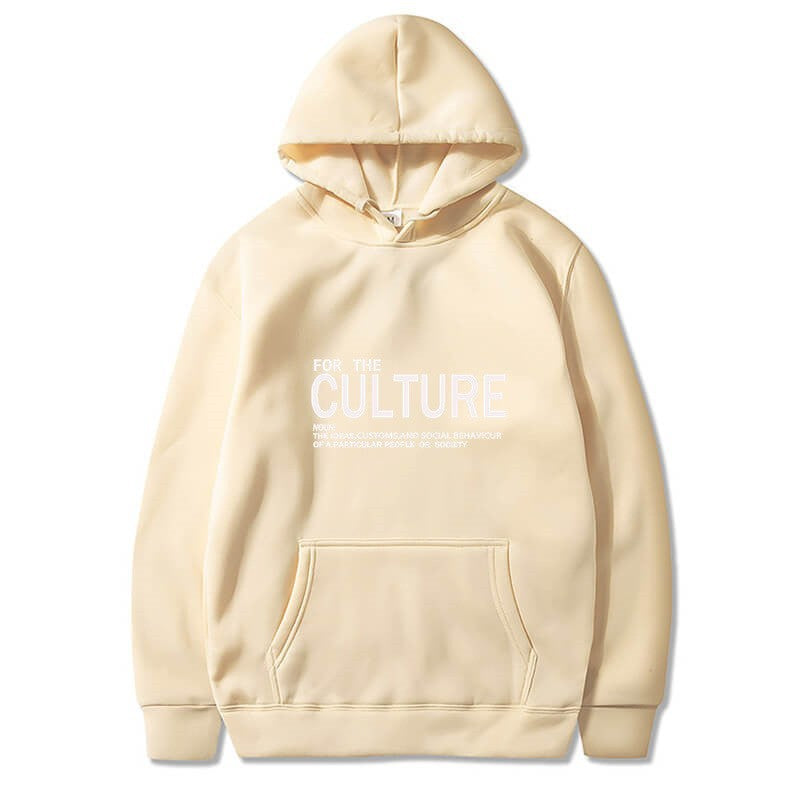 Ladies hoodie with inspiring cultural print Lisslune