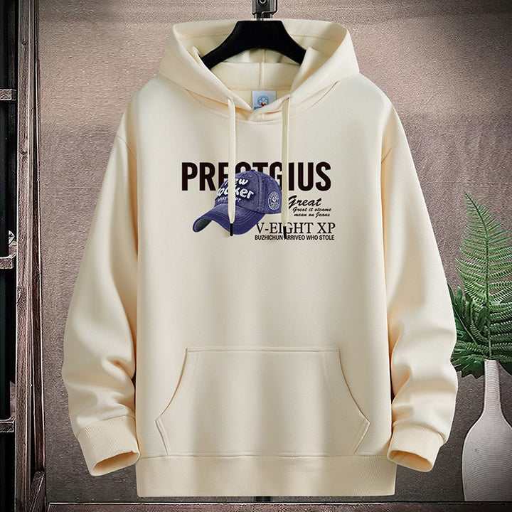 Women's Hooded Sweatshirt with Creative Graphic Design and Practical Kangaroo Pockets Lisslune