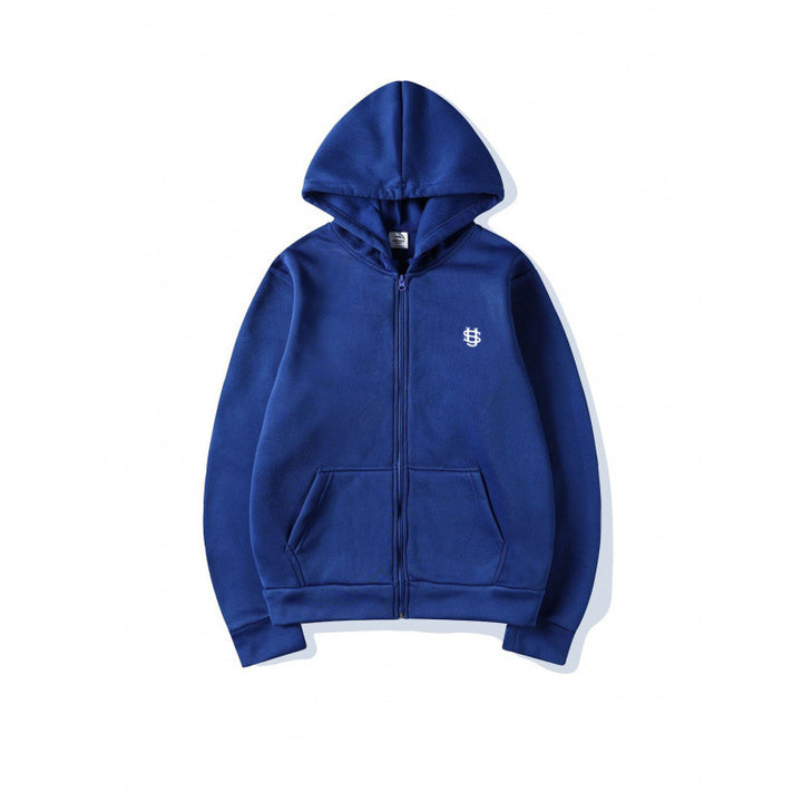 Women's hooded jacket with full zip and practical kangaroo pockets Lisslune