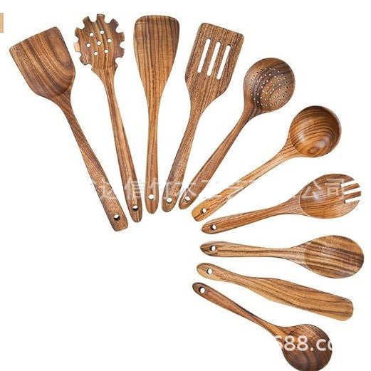 Lisslune | Kitchen Set Made from Natural Teak Wood