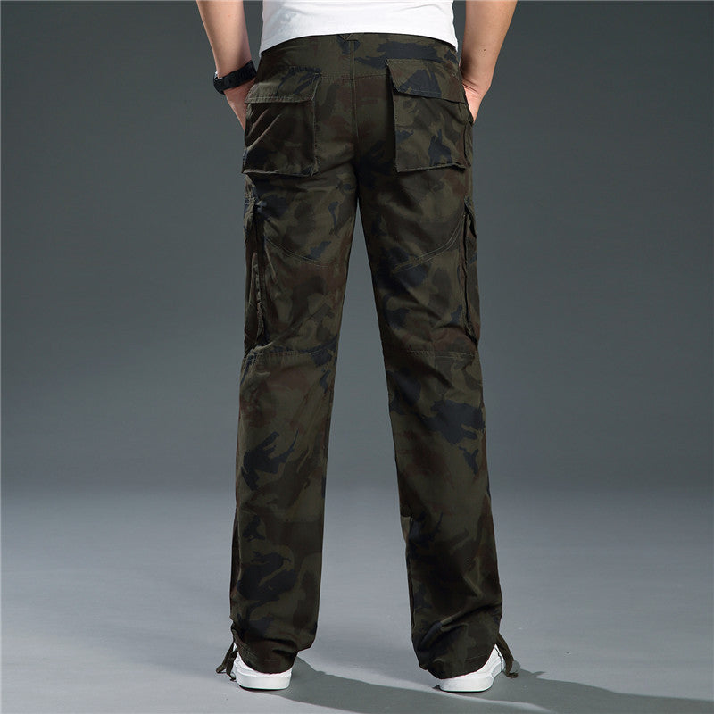 Men's robust cargo pants with multiple pockets Lisslune