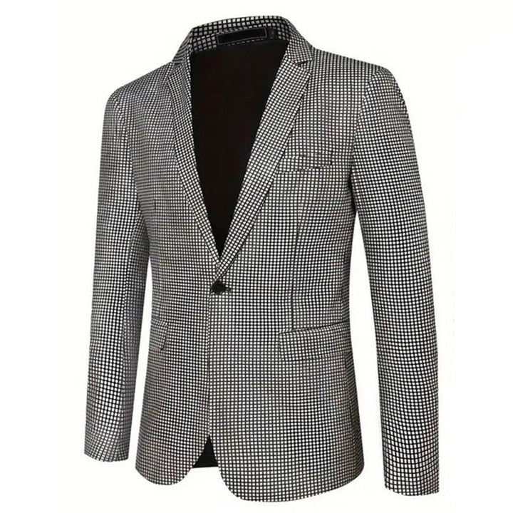 Men's glamorous sequin blazer in elegant design Lisslune