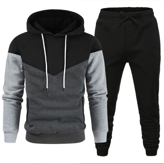 Men's Sporty Hoodie Set Lisslune