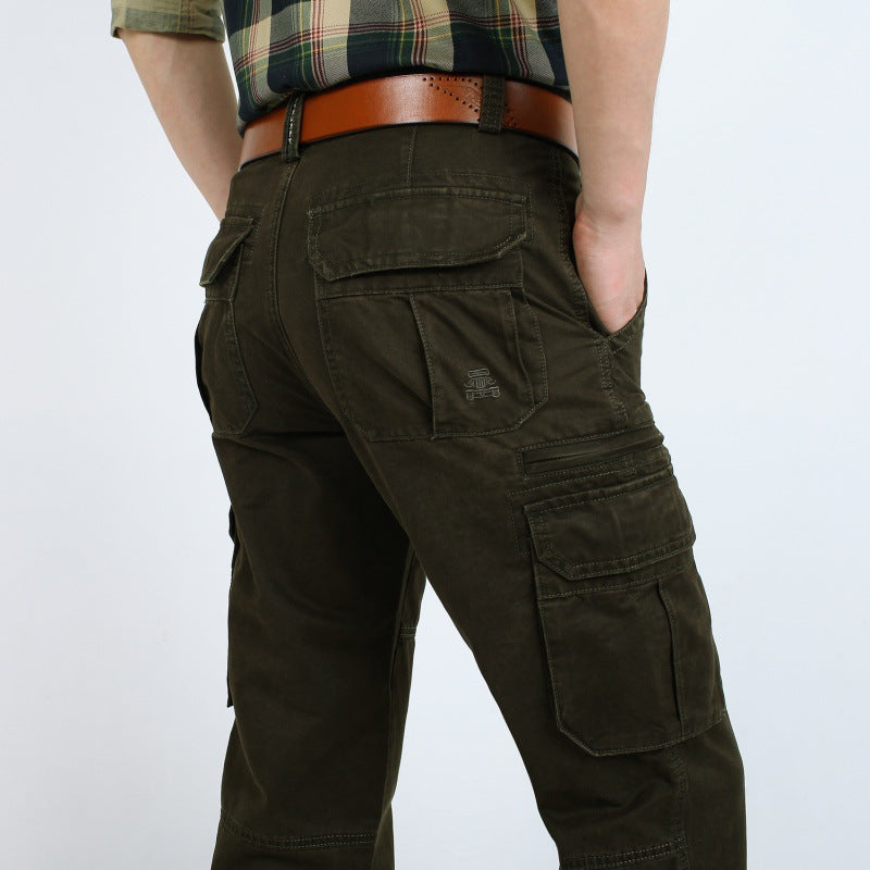 Men's cargo pants with versatile storage and durable material Lisslune