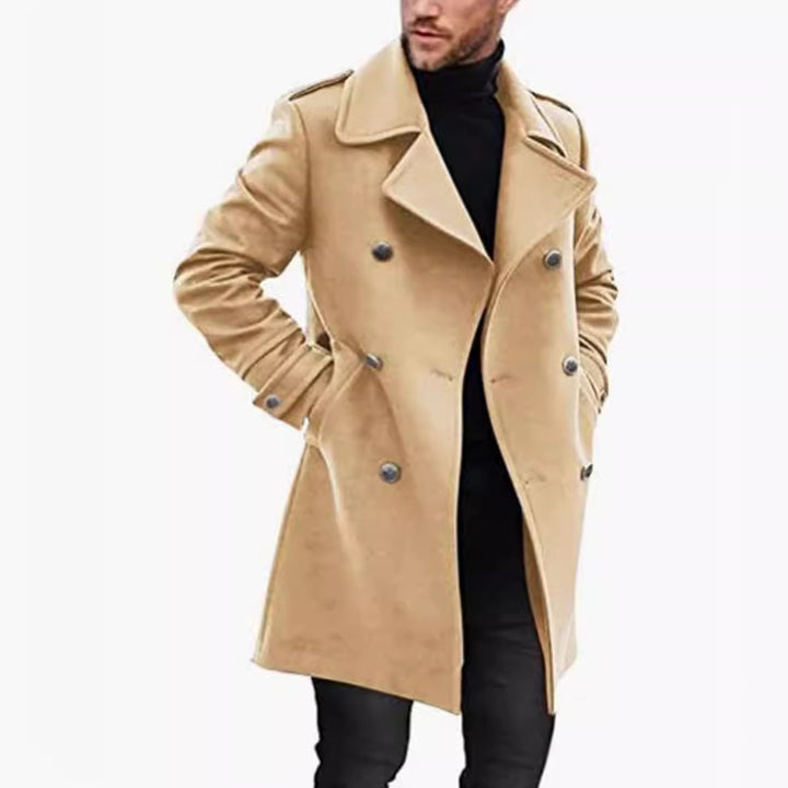 Men's elegant and lighter spring trench coat Lisslune