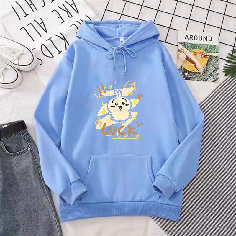Women's hoodie with funny rabbit design Lisslune