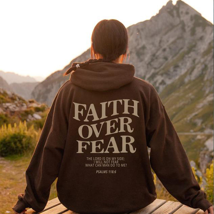 Women's hoodie with inspiring lettering and high-quality craftsmanship Lisslune