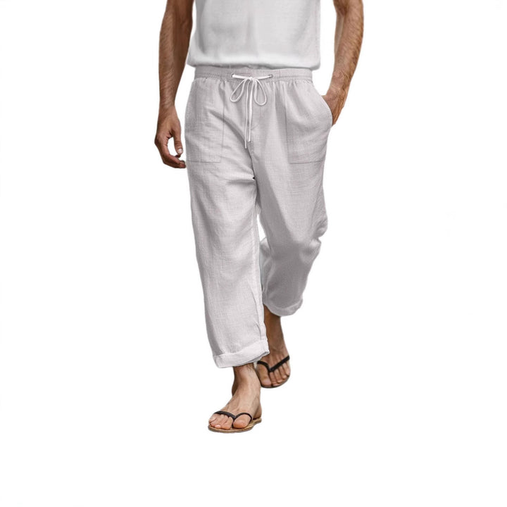 Men's airy linen pants Lisslune