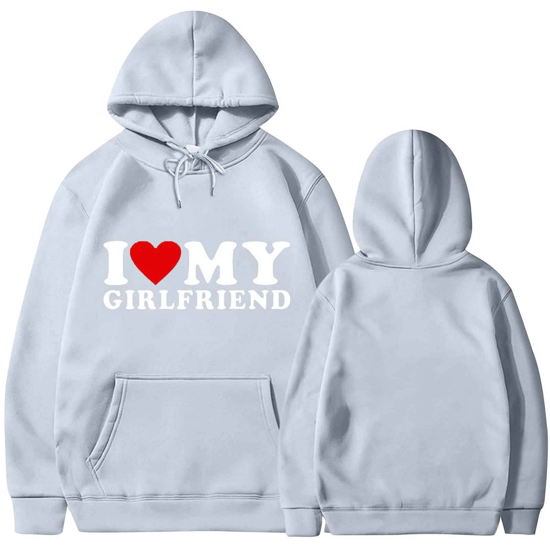 Women's casual hoodie with heart graphic Lisslune
