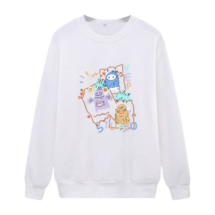 Women's casual sweatshirt with creative graphic design Lisslune