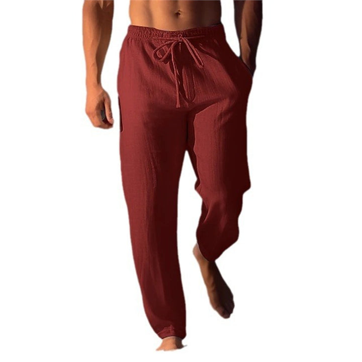Men's breathable beach pants with adjustable waistband Lisslune