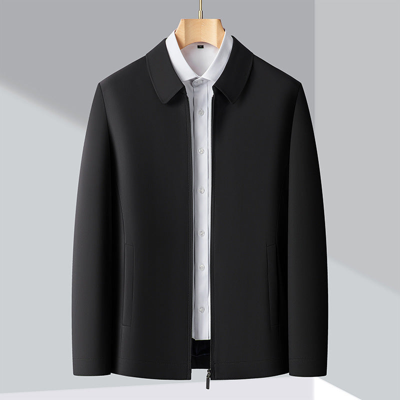 Men's Fashionable Transitional Jacket with Innovative Fit and Practical Pockets Lisslune