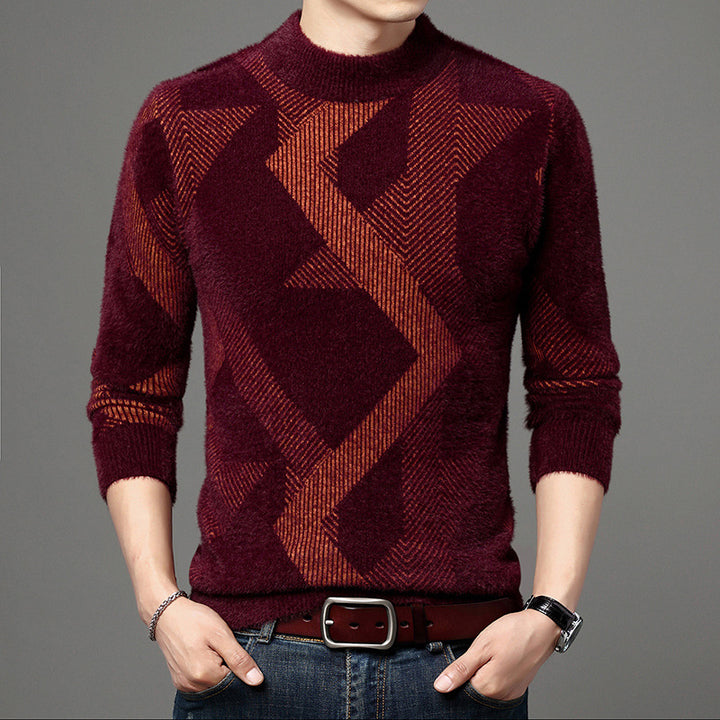 Men's fashionable knitted sweater Lisslune