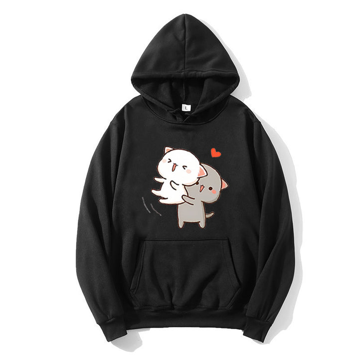 Women's hoodie with playful animal design Lisslune