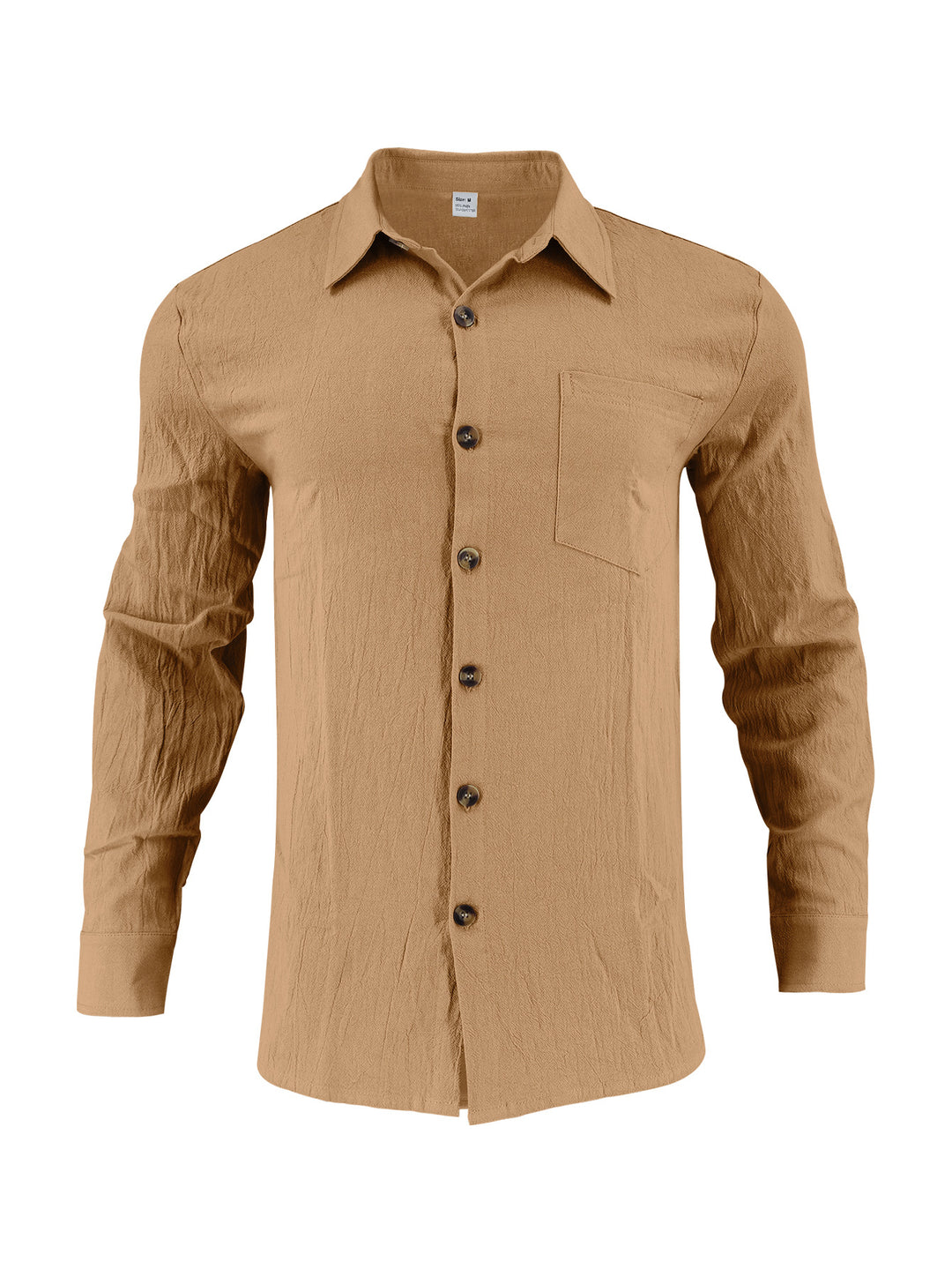 Men's Long Sleeve Shirt made of breathable cotton Lisslune