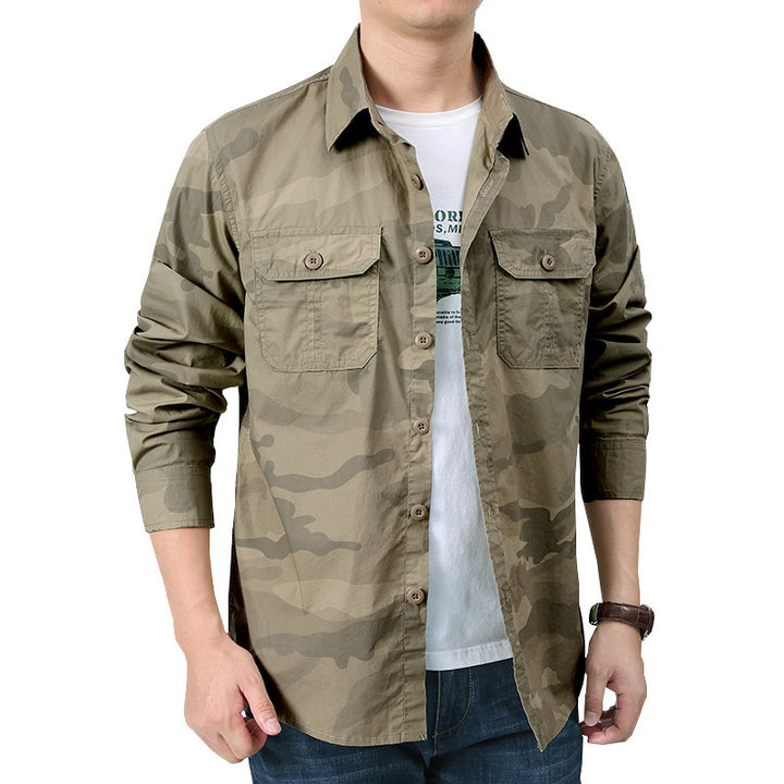 Men's Camouflage Shirt Lisslune