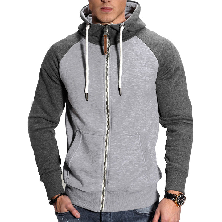 Men's refined hoodie with high-quality zipper Lisslune