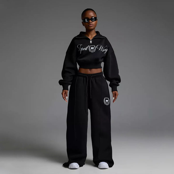 Women's sporty sweatshirt and casual pants Lisslune