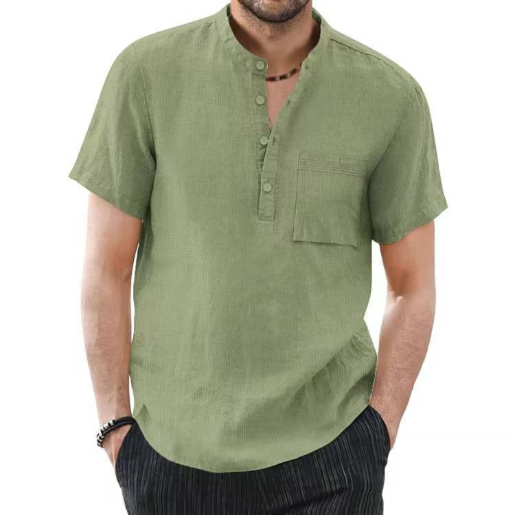 Men's Short Sleeve Shirt Lisslune