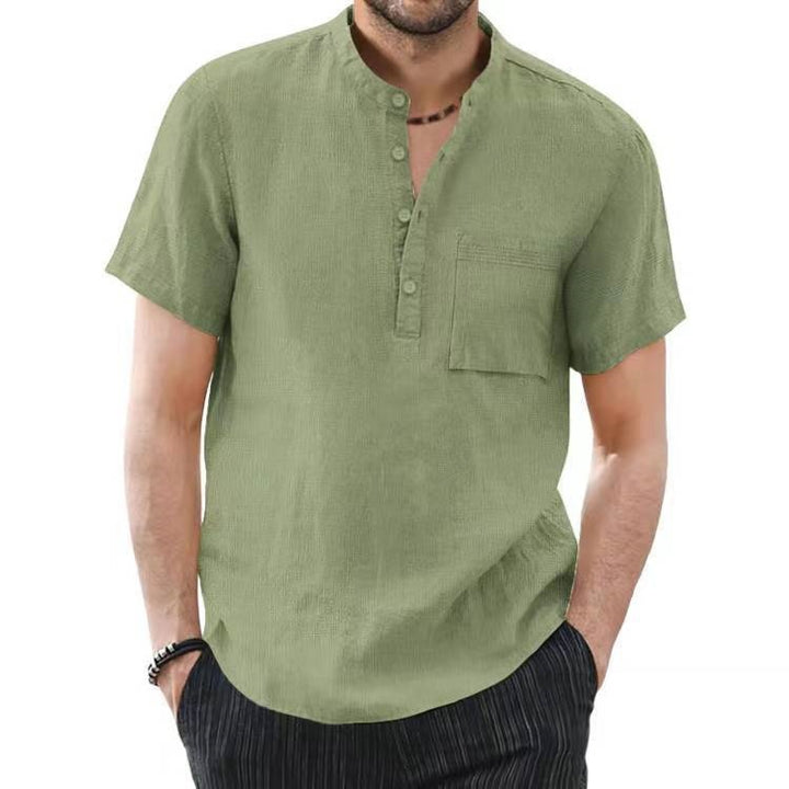 Men's Short Sleeve Shirt Lisslune