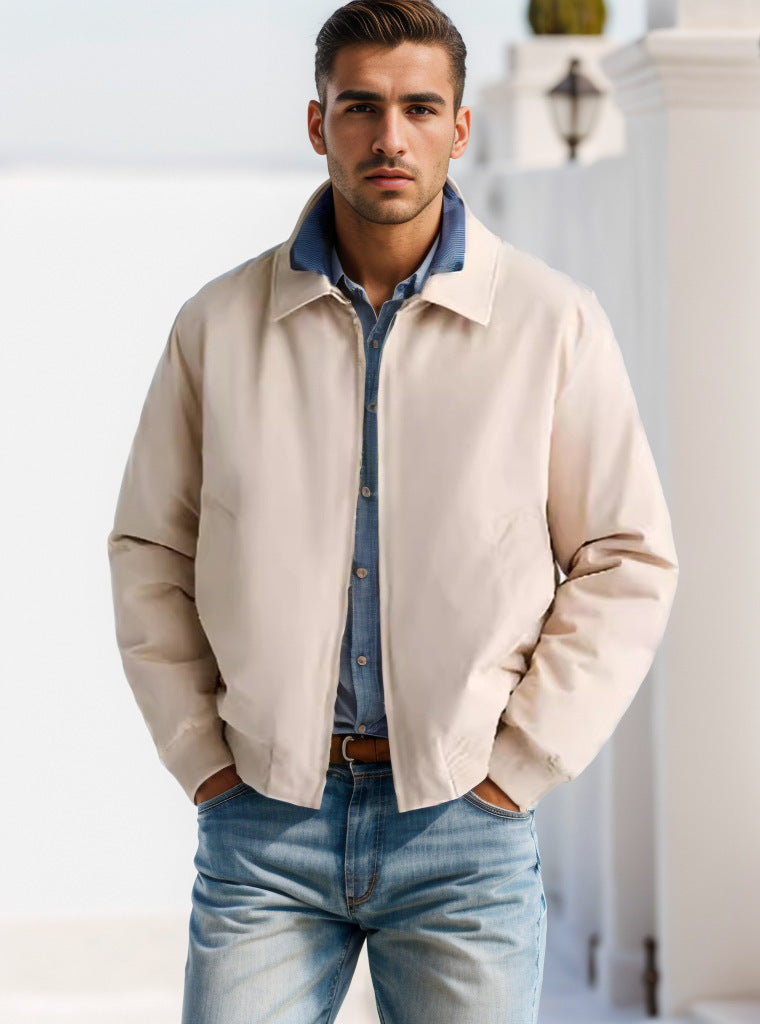 Men's lightweight transitional jacket in sporty cut Lisslune