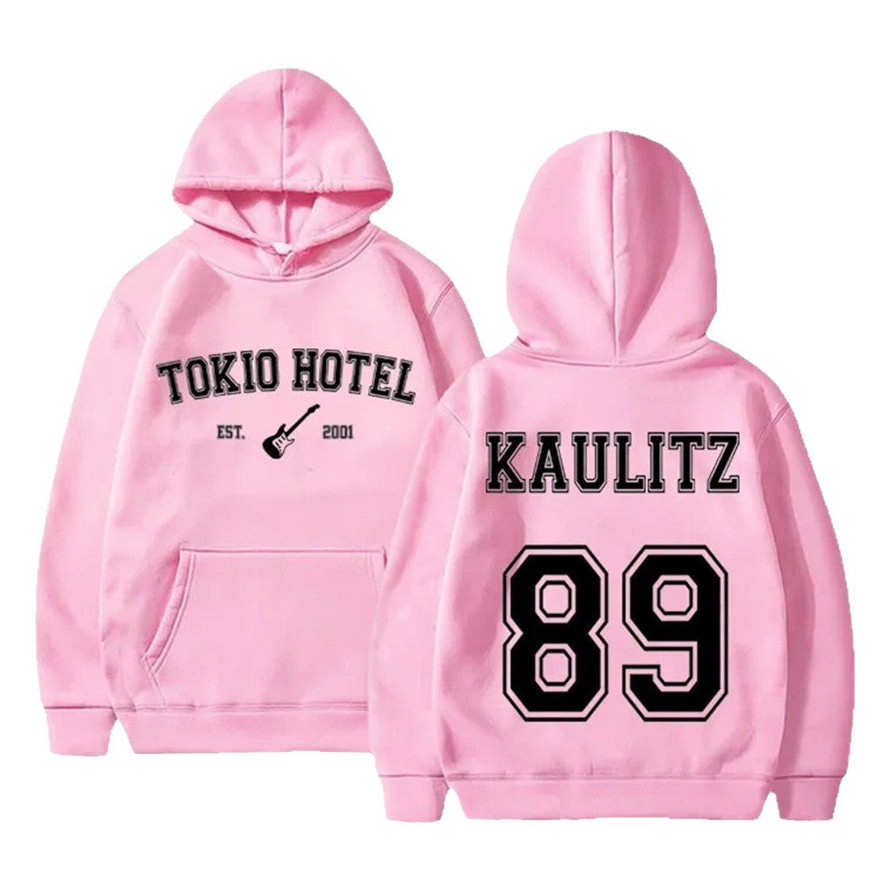 Women's hoodie with modern band design and comfortable fit Lisslune