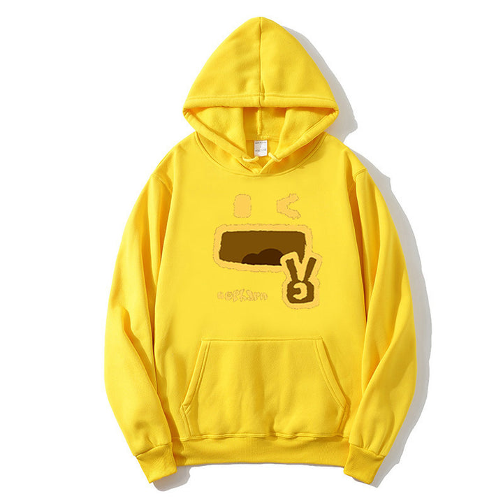 Women's hoodie with creative emoji design Lisslune