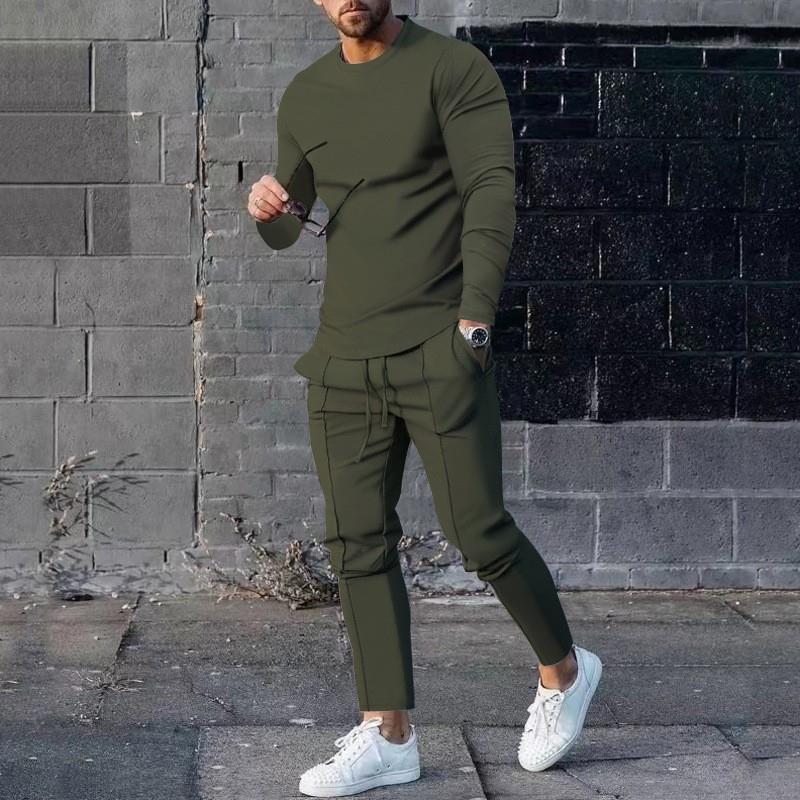 Men's casual sweatshirt and jogger set Lisslune