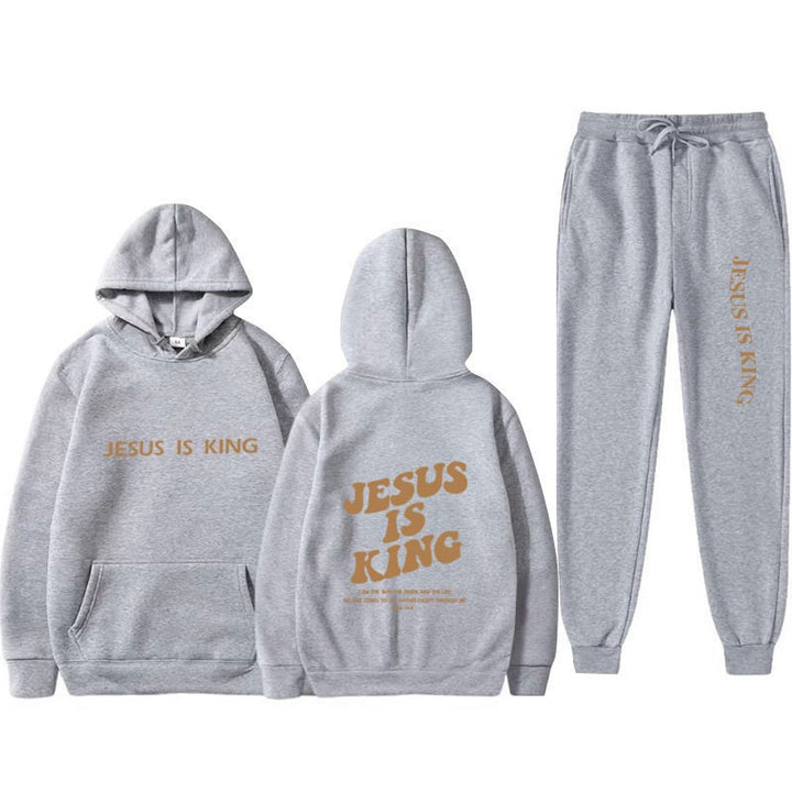 Women's Sweatshirt and Jogging Pants Set Lisslune