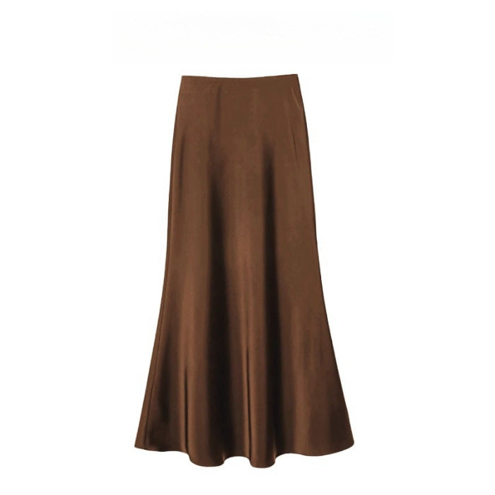 Ladies Elegant Maxi Skirt made of high-quality flowing material with a wide cut Lisslune